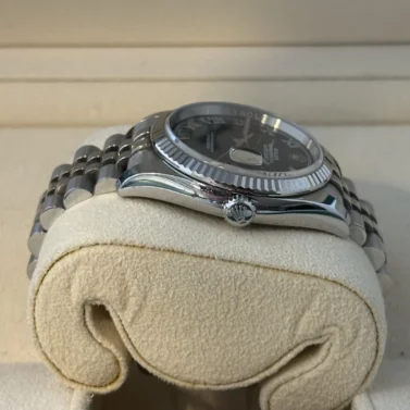 rolex datejust 36mm stainless steel white gold 2018 1