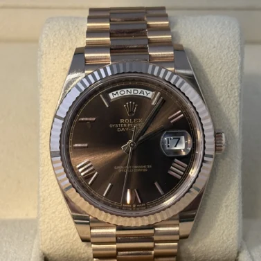 rolex day-date 40mm rose gold 2023