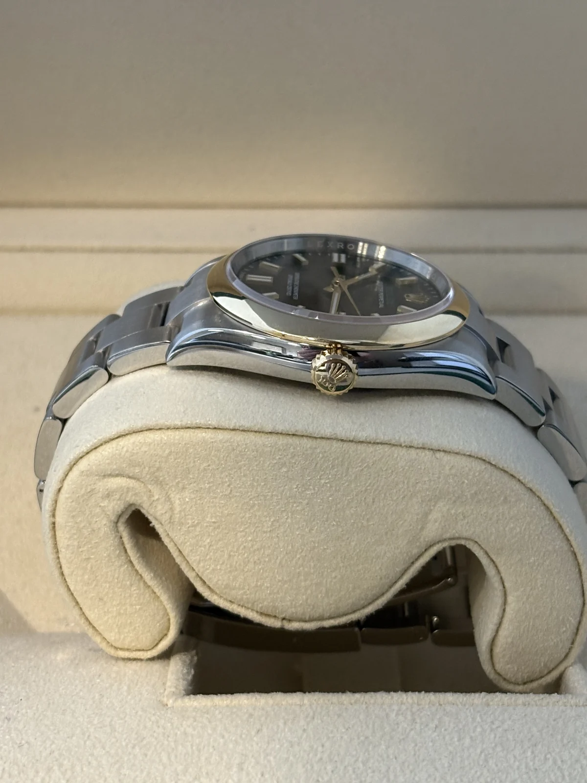 rolex oyster perpetual 36mm yellow gold steel 2026 1