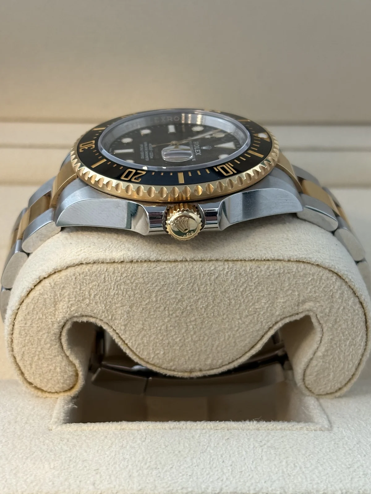 rolex sea-dweller 43mm yellow gold steel 2019 1
