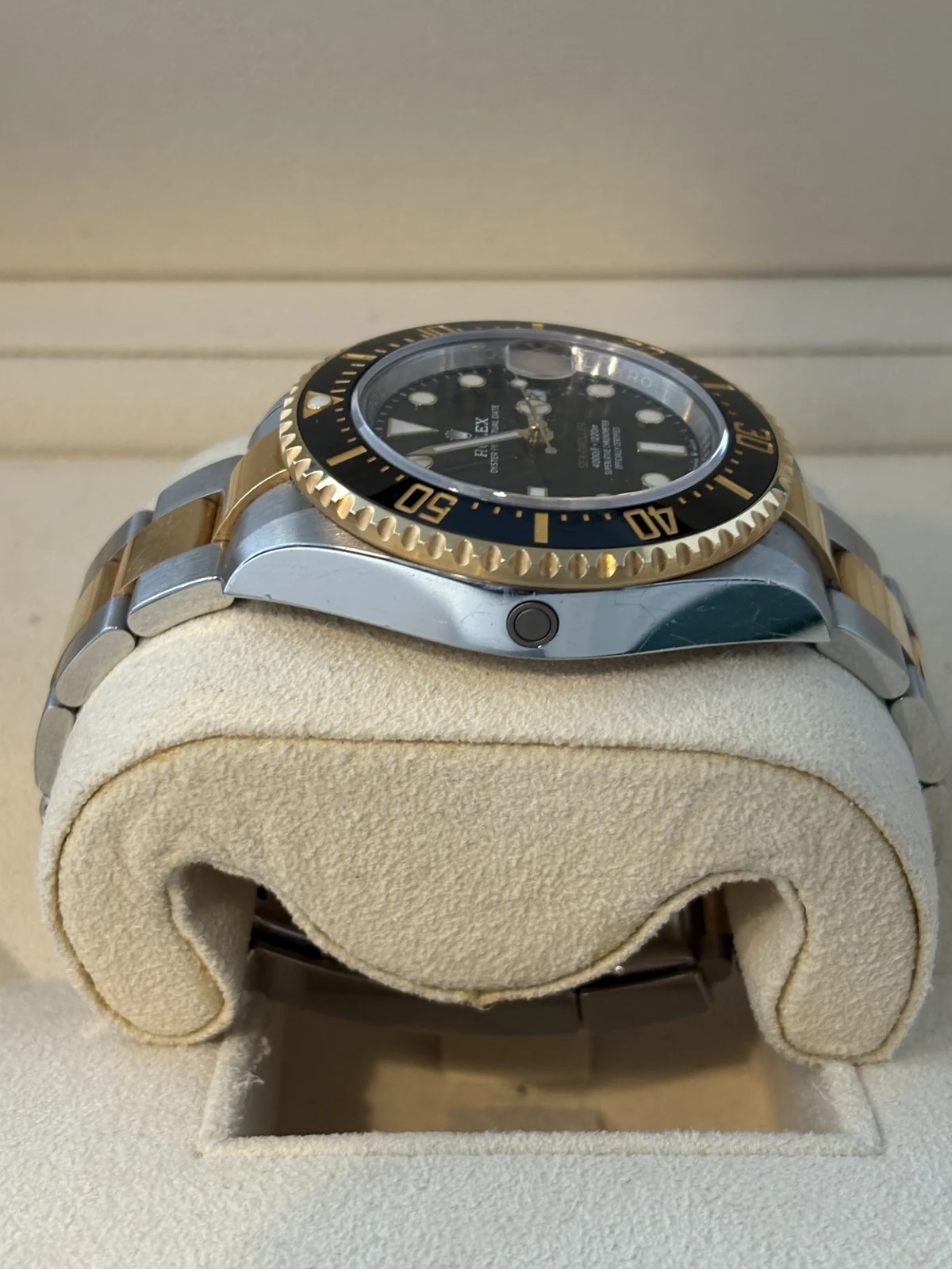 rolex sea-dweller 43mm yellow gold steel 2019 2
