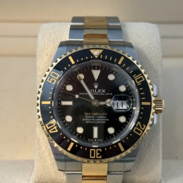 rolex sea-dweller 43mm yellow gold steel 2019