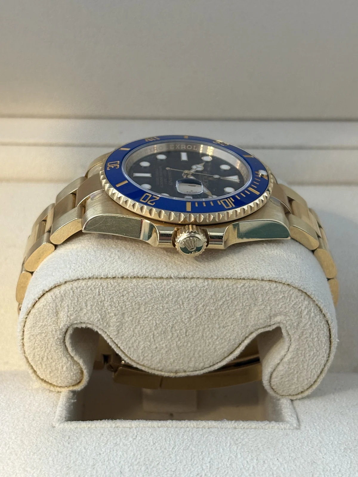 rolex submariner 40mm yellow gold 2016 1