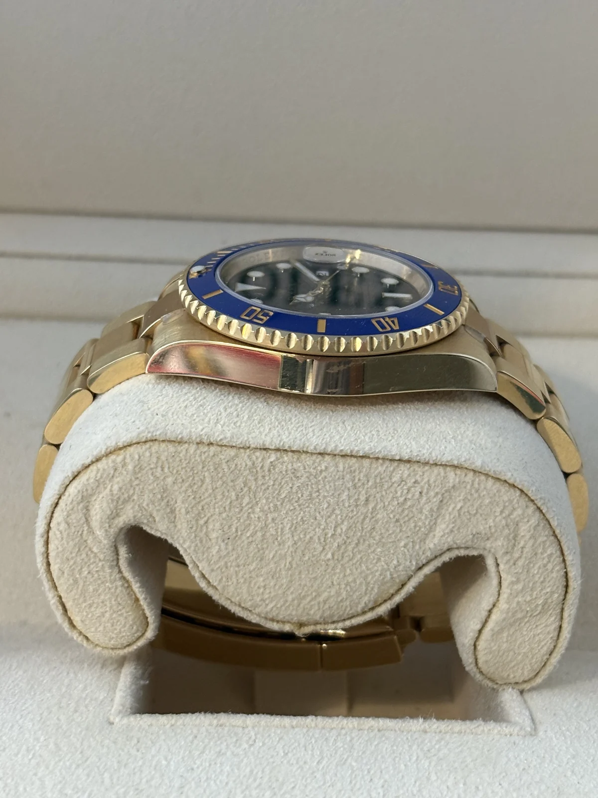 rolex submariner 40mm yellow gold 2016 2