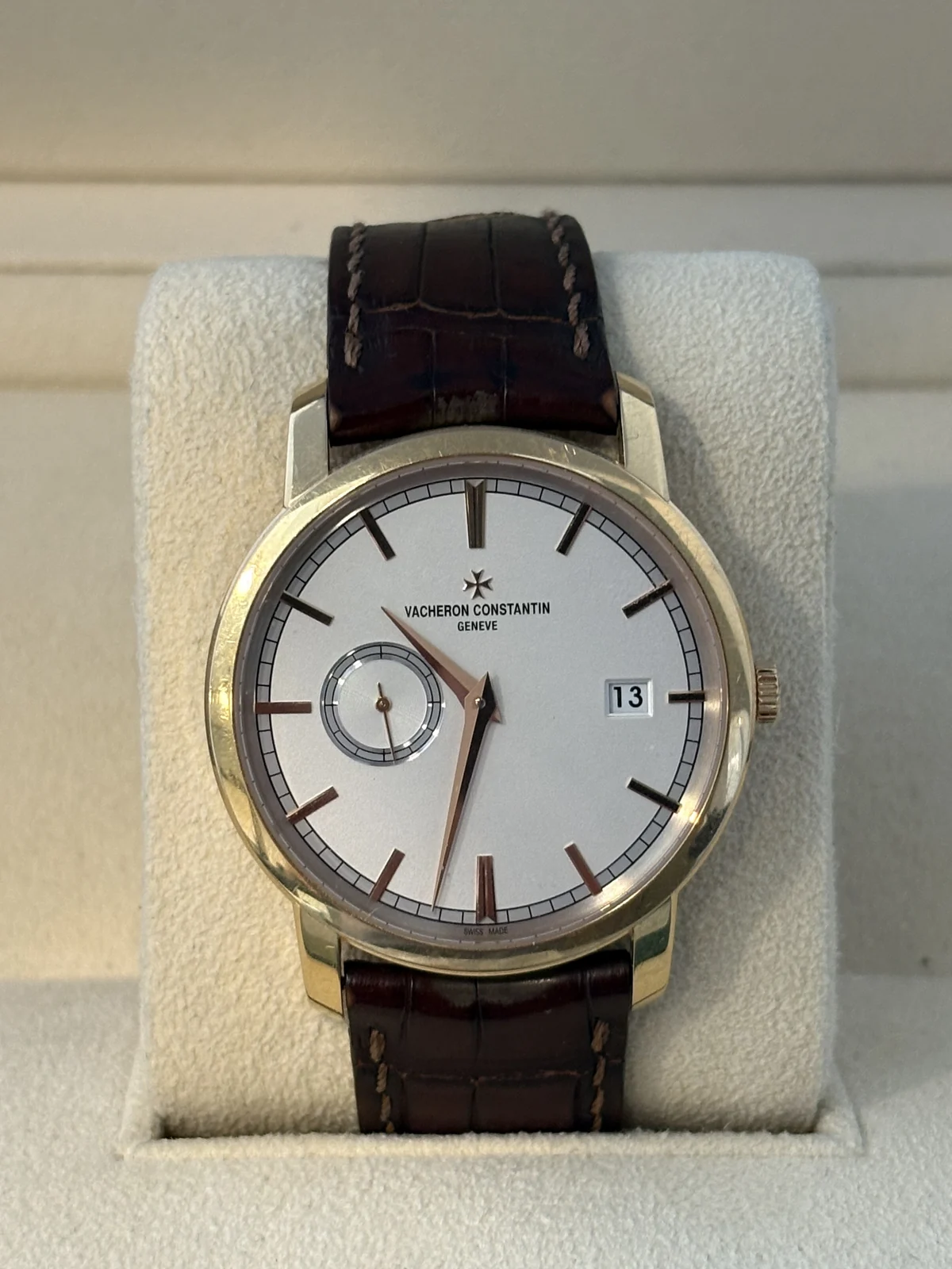 vacheron constantin traditionnelle 38mm rose gold 2013