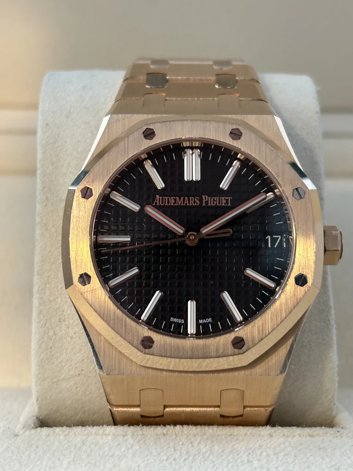 audemars piguet royal oak 41mm rose gold 2023