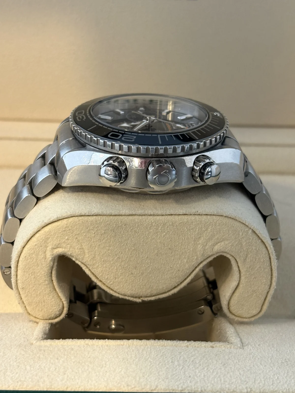 omega seamaster planet ocean 45.5mm steel 2021 1