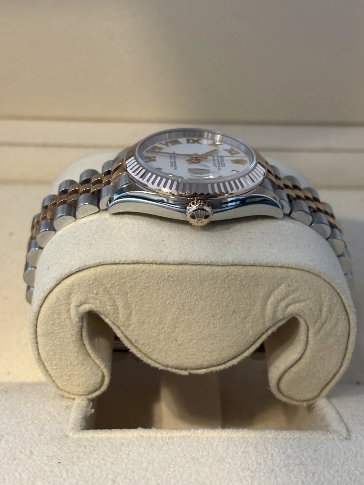rolex datejust 31mm rose gold steel 2020 1