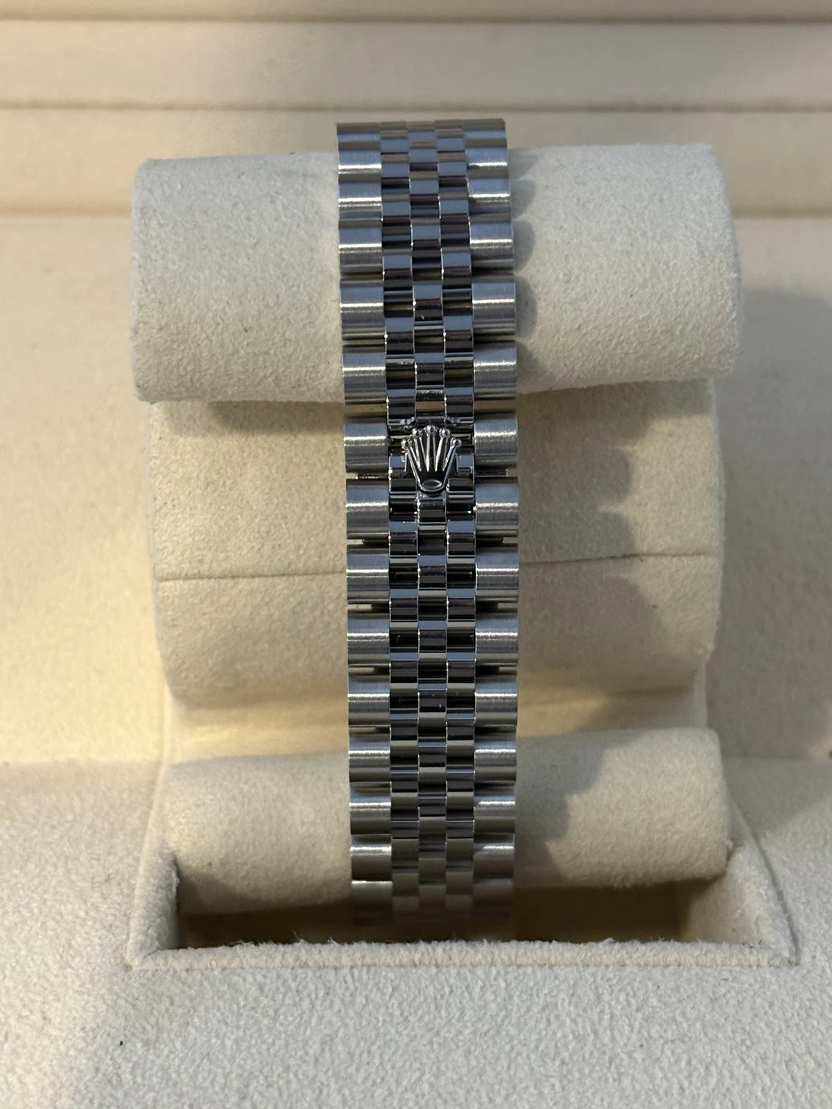 rolex datejust 31mm stainless steel 2026 pink dial 3
