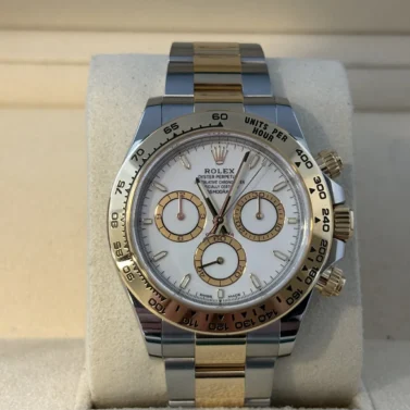 rolex daytona 40mm steel yellow gold 2024