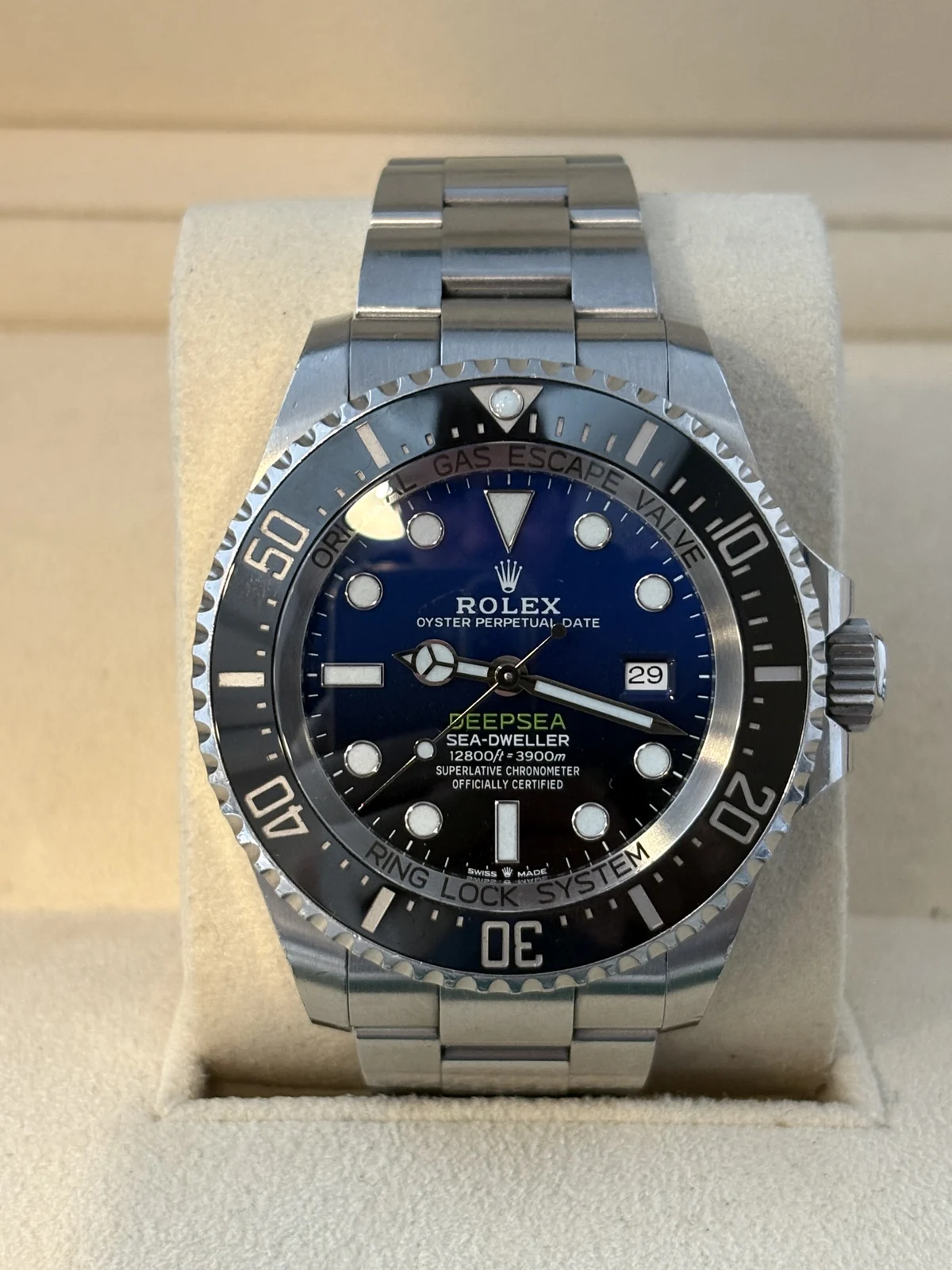 rolex deepsea 44mm steel 2021