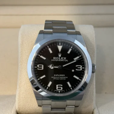 rolex explorer 39mm steel 2020