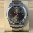 rolex oyster perpetual 39mm steel rhodium dial 2018