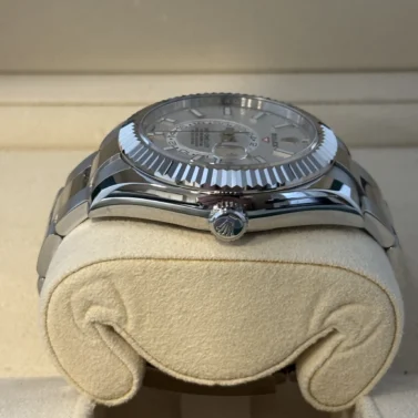 rolex sky dweller 43mm steel white dial 2020 1