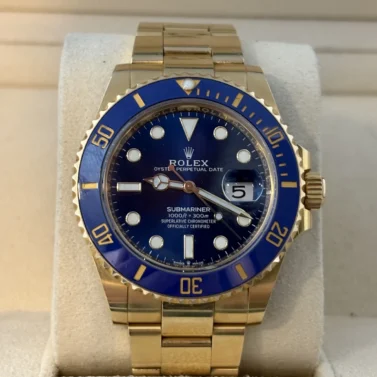 rolex submariner 41mm yellow gold 2022