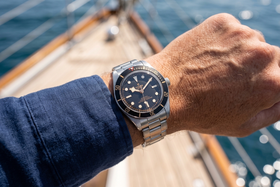 tudor black bay 58 wrist shot diver tudor black bay 58 wrist shot diver