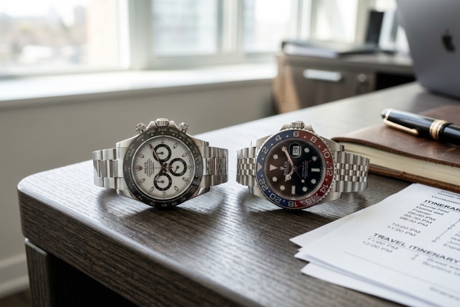 rolex daytona vs gmt master ii showdown