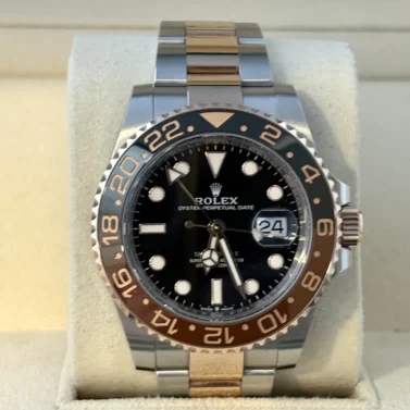 rolex gmt-master ii 126711chnr 40mm steel & rose gold 2024