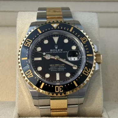 rolex sea-dweller 126603 43mm steel & yellow gold 2021