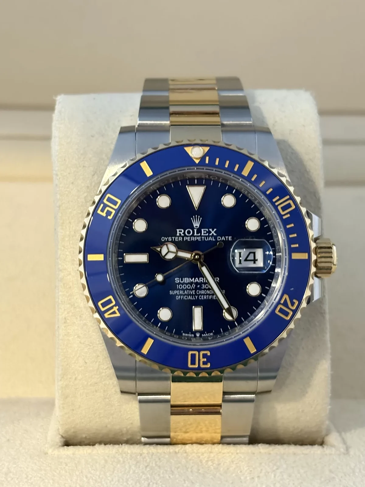 rolex submariner 126613lb 41mm steel & yellow gold 2026